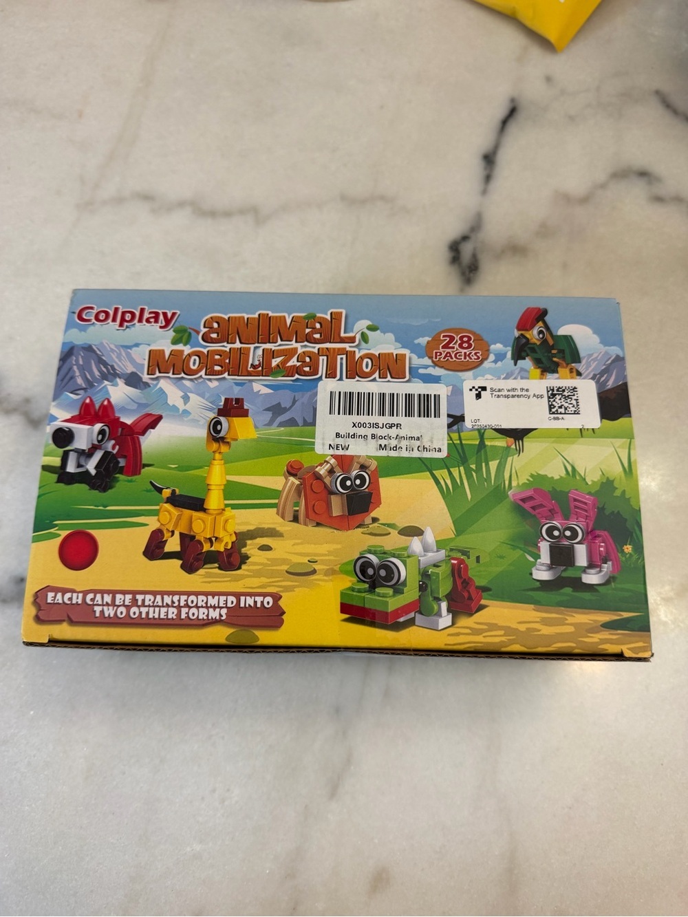 Animal Mobilization Building Set - Multicolor Kids Construction Toy